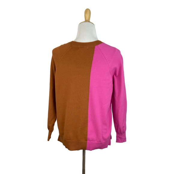 14th & Union Colorblock Sweater P Medium - Picture 2 of 4